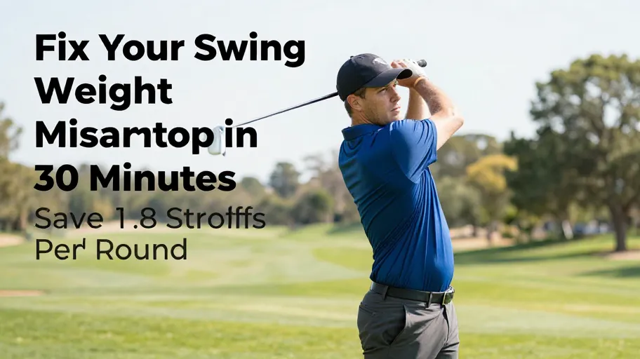 Fix Your Swing Weight Mismatch in 30 Minutes—Save 1.8 Strokes Per Round