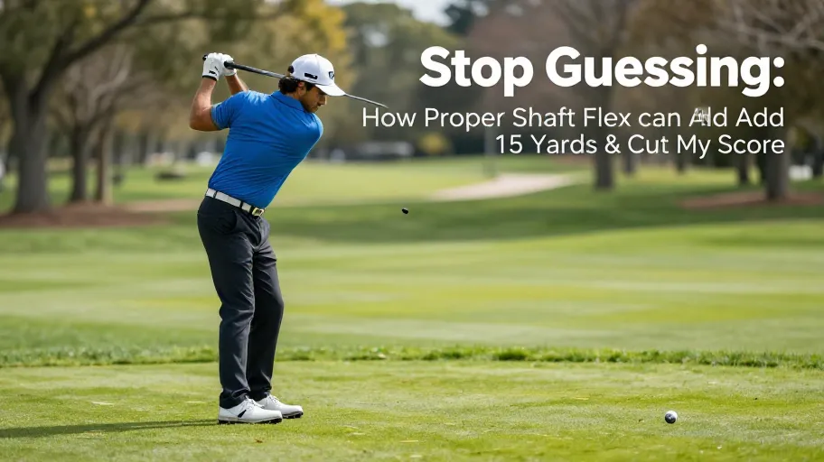 Stop Guessing: How Proper Shaft Flex Can Add 15 Yards & Cut Your Score