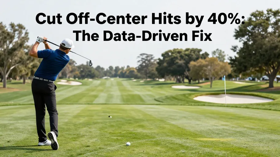 Cut Off-Center Hits by 40%: The Data-Driven Fix 78% of Golfers Are Missing