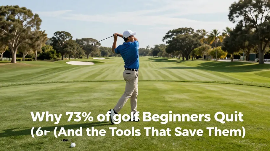Why 73% of Golf Beginners Quit (And the Tools That Save Them)