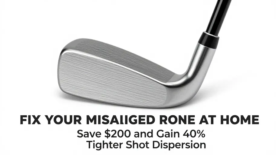 Fix Your Misaligned Irons at Home: Save $200 and Gain 40% Tighter Shot Dispersion