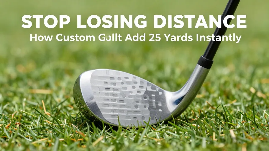 Stop Losing Distance: How Custom Golf Clubs Add 25 Yards Instantly