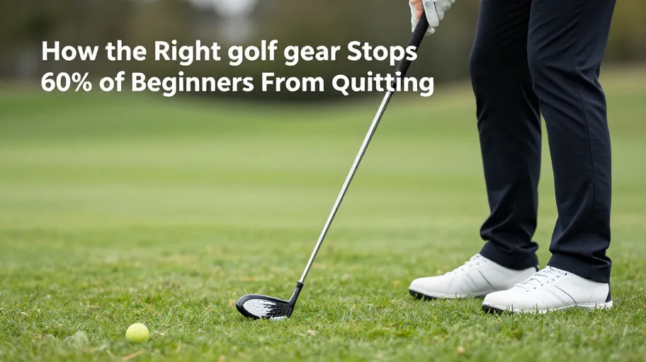 How the Right Golf Gear Stops 60% of Beginners From Quitting