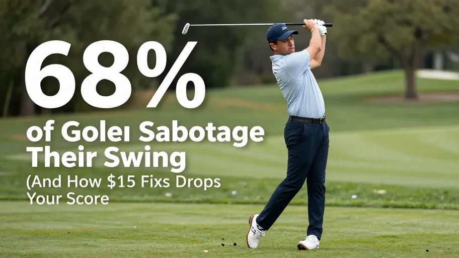 Why 68% of Golfers Sabotage Their Swing (And How a $15 Fix Drops Your Score)