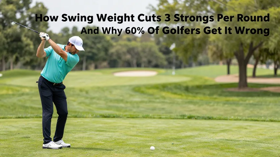 How Swing Weight Cuts 3 Strokes Per Round (And Why 60% of Golfers Get It Wrong)