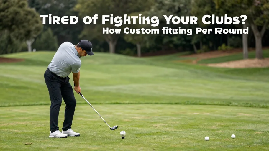 Tired of Fighting Your Clubs? How Custom Fitting Kits Can Save You 3-5 Strokes Per Round