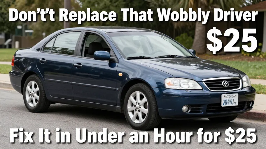 Don’t Replace That Wobbly Driver – Fix It in Under an Hour for $25
