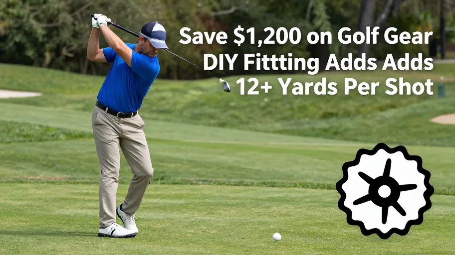 Save $1,200 on Golf Gear: DIY Fitting Adds 12+ Yards Per Shot