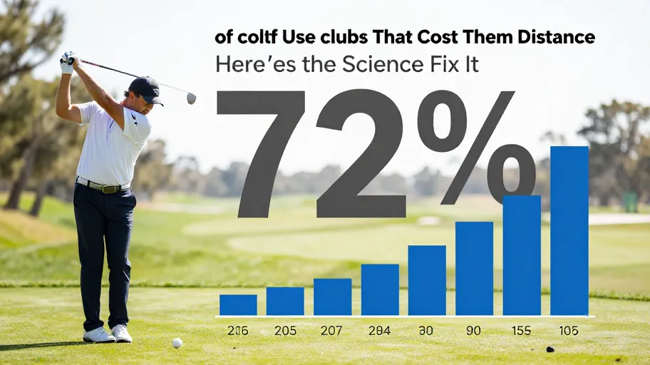 72% of Golfers Use Clubs That Cost Them Distance – Here’s the Science to Fix It