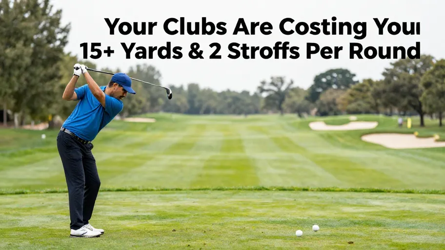 Golfers: Your Clubs Are Costing You 15+ Yards & 2 Strokes Per Round