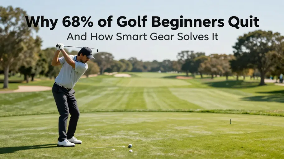 Why 68% of Golf Beginners Quit—And How Smart Gear Solves It