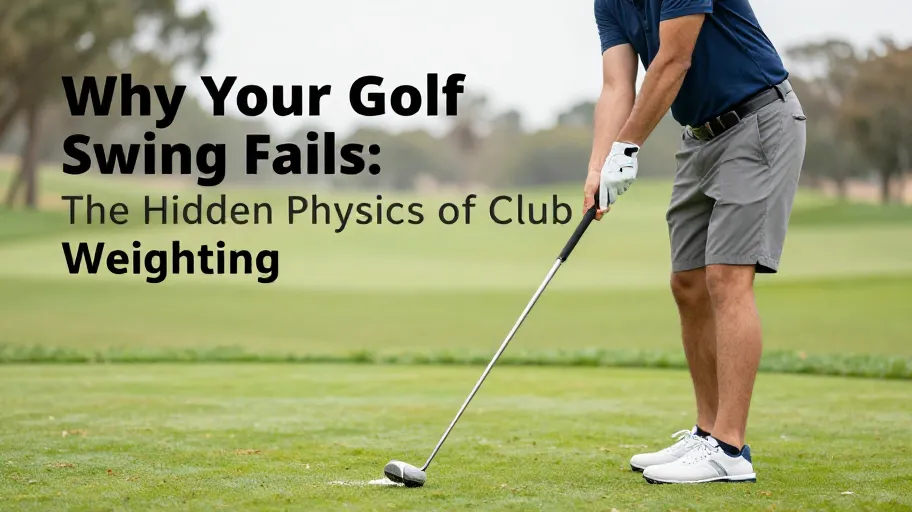 Why Your Golf Swing Fails: The Hidden Physics of Club Weighting