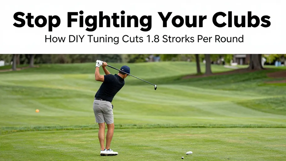 Stop Fighting Your Clubs: How DIY Tuning Cuts 1.8 Strokes Per Round