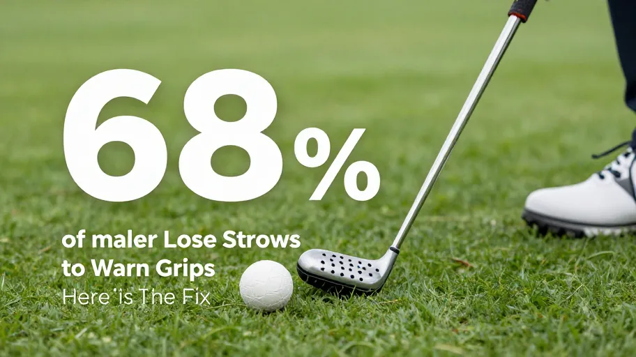 68% of Golfers Lose Strokes to Worn Grips – Here’s the Fix
