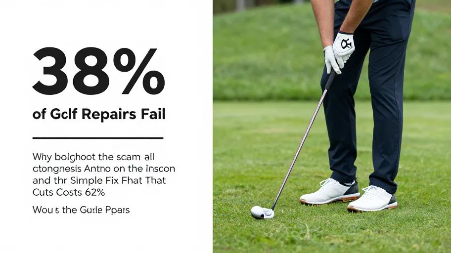 Why 38% of DIY Golf Repairs Fail—And the Simple Fix That Cuts Costs 62%