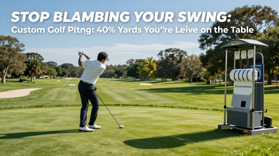 Stop Blaming Your Swing: Custom Golf Fitting Unlocks 40+ Yards You’re Leaving on the Table