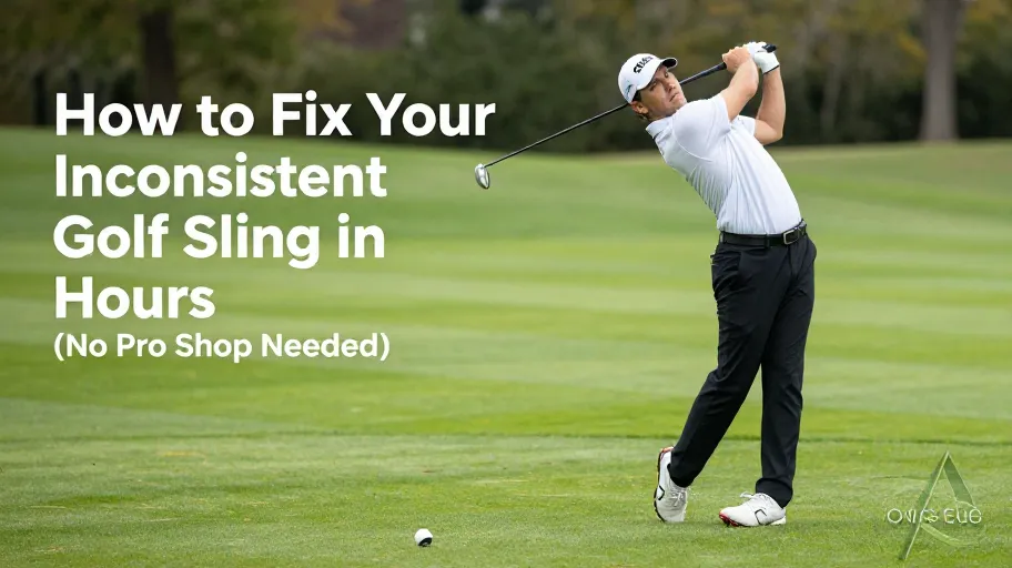 How to Fix Your Inconsistent Golf Swing in 2 Hours (No Pro Shop Needed)