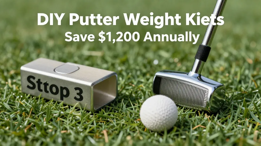 Stop 3-Putts: DIY Putter Weight Kits Save $1,200 Annually