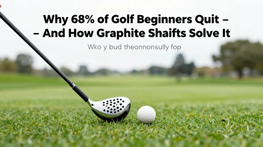 Why 68% of Golf Beginners Quit—And How Graphite Shafts Solve It