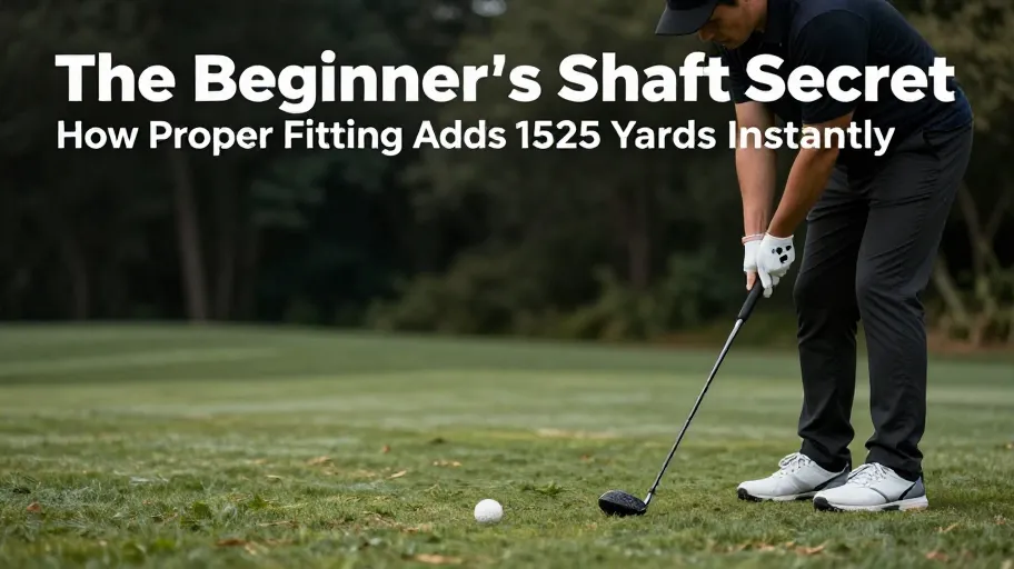 The Beginner’s Shaft Secret: How Proper Fitting Adds 15-25 Yards Instantly