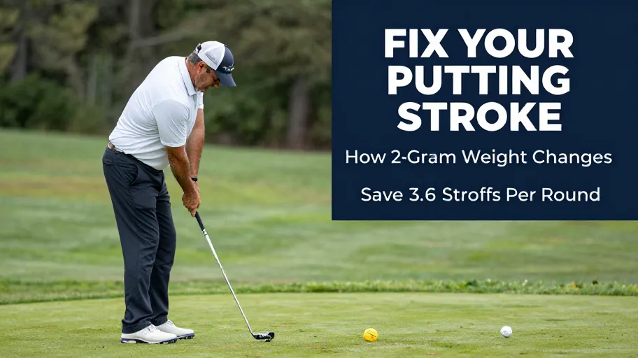 Fix Your Putting Stroke: How 2-Gram Weight Changes Save 3.6 Strokes Per Round