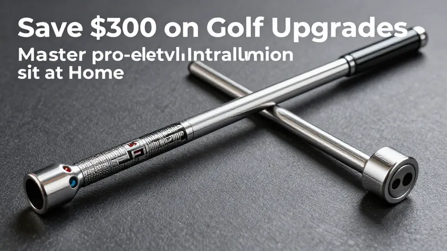Save $300 on Golf Upgrades: Master Pro-Level Shaft Installation at Home
