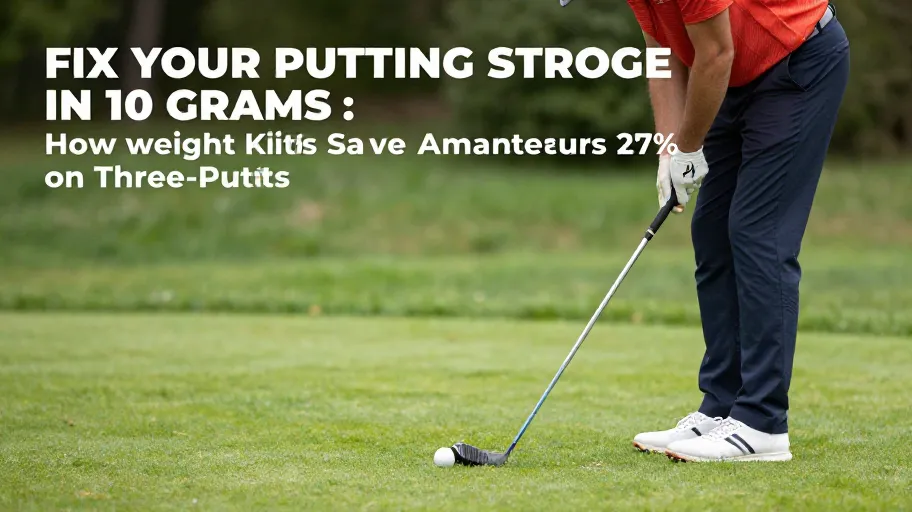 Fix Your Putting Stroke in 10 Grams: How Weight Kits Save Amateurs 27% on Three-Putts