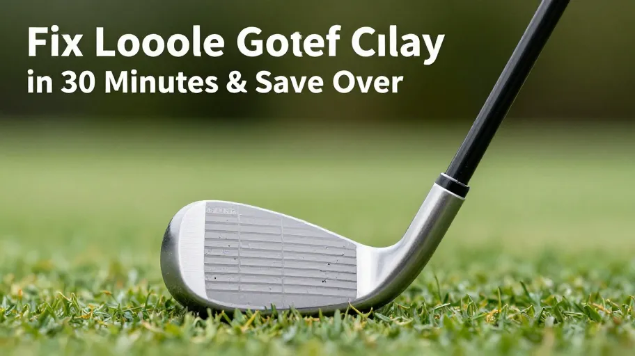 Fix Loose Golf Clubs in 30 Minutes & Save Over $1,000