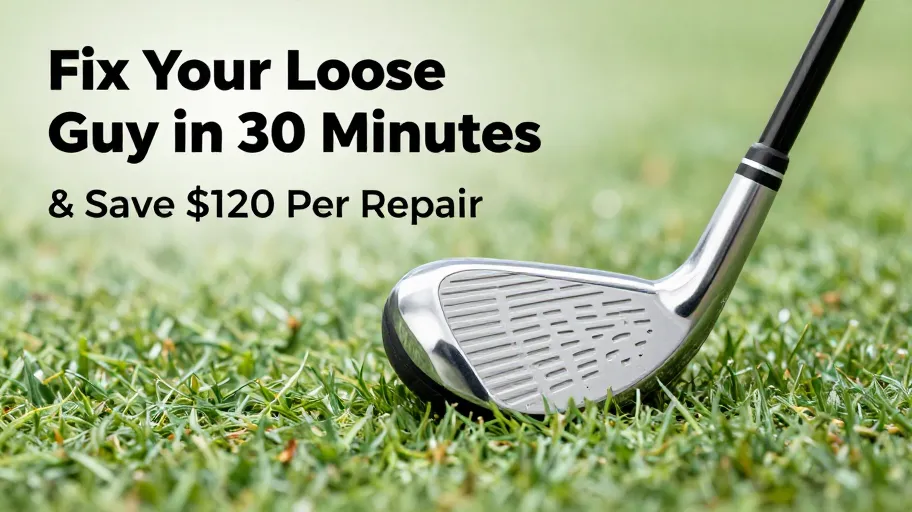 Fix Your Loose Golf Club in 30 Minutes & Save $120 Per Repair