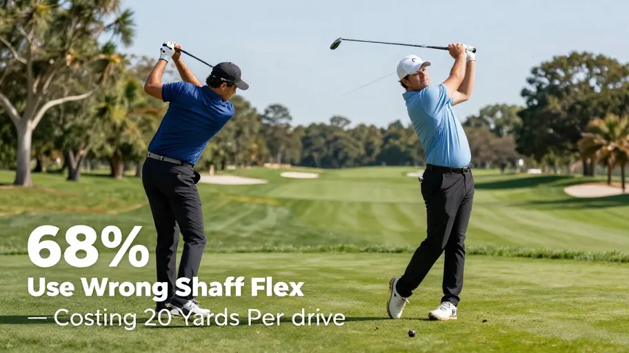68% of Golfers Use the Wrong Shaft Flex—Costing 20 Yards Per Drive