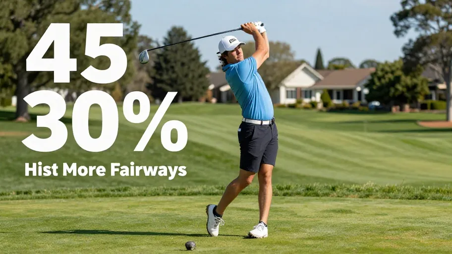 Add 15 Yards & Hit 30% More Fairways—No Pro Shop Needed