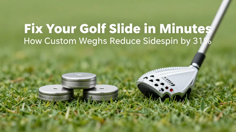 Fix Your Golf Slice in Minutes: How Custom Weights Reduce Sidespin by 31%