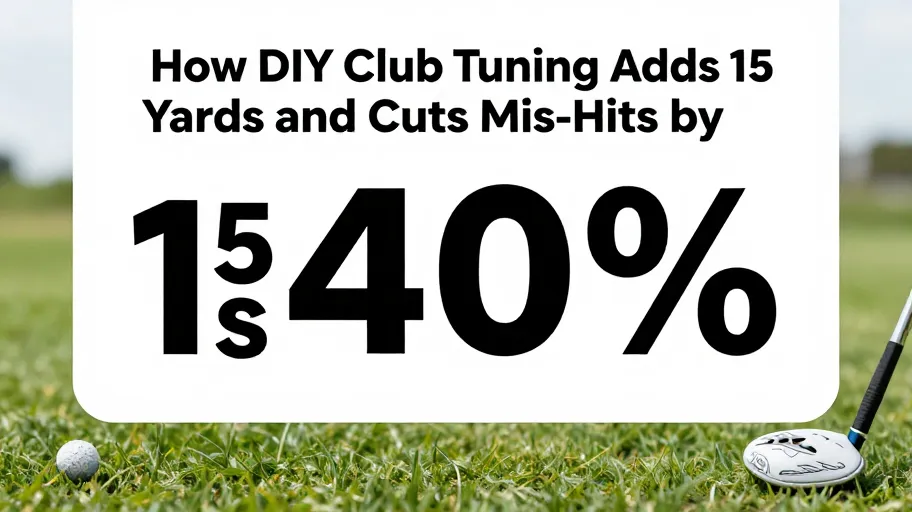 How DIY Club Tuning Adds 15 Yards and Cuts Mis-Hits by 40%