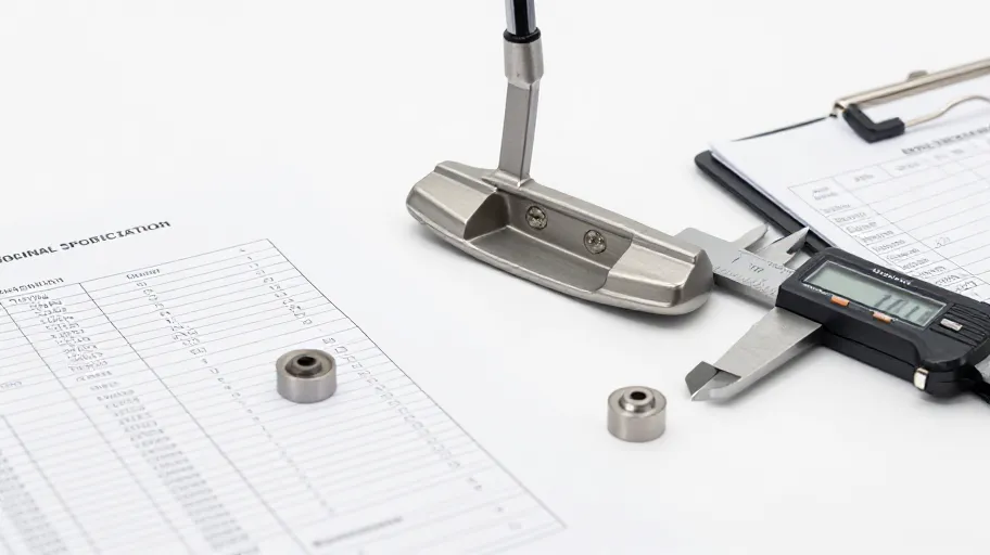 Putter Weights: How to Review a Revised Sample Without Starting Over