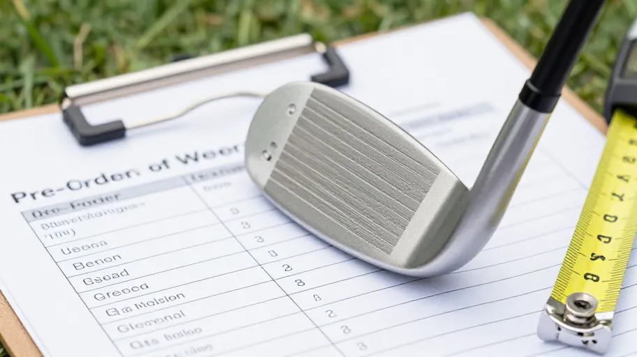 Golf Club Weights: The Pre-Order Evidence Questions Buyers Should Record